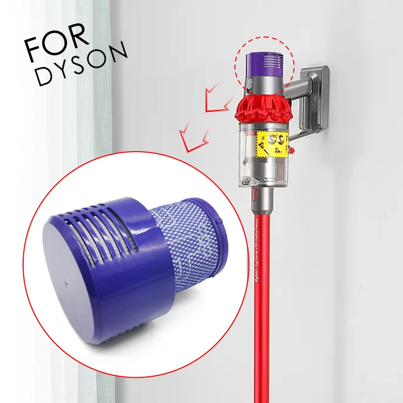 Моющийся фильтр Hepa Unit Cyclone Animal Absolute Total Clean запчасти для пылесоса Dyson V10 SV12 |