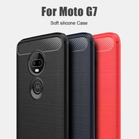 mokoemi shockproof soft case for motorola moto g7 plus power play phone case cover