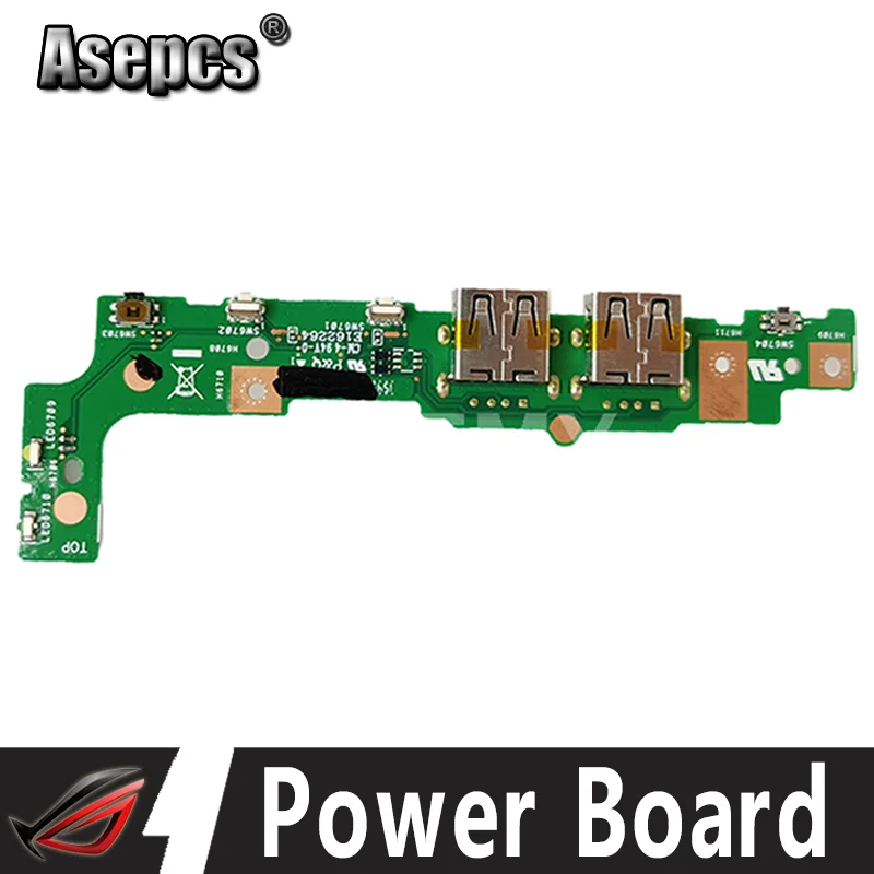 

Плата питания переключателя для Asus TP500 TP500L TP500LJ TP500LD TP500LN TP500LA R554L R554LA переключатель питания