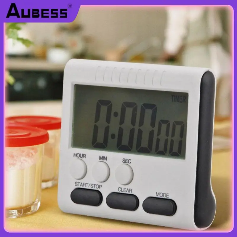 

Multifunctional Cooking Alarm Clock Loud Alarm Count-down Up Magnet Clock Sports Learning Timer Reminder Tool Kitchen Timer