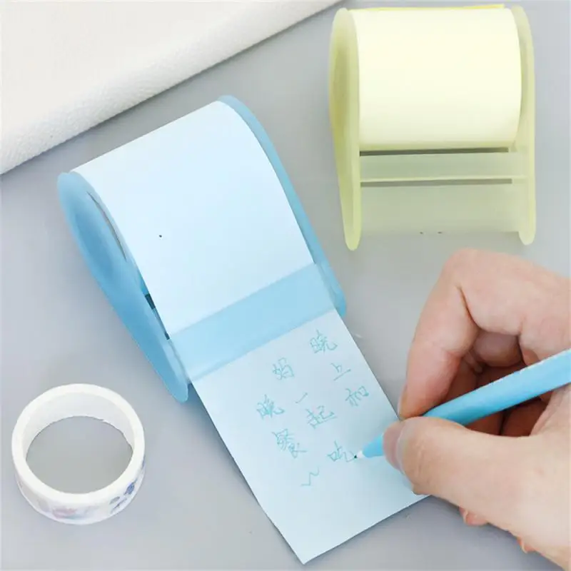 

High Quality Paper Memo Pad Sticker Paper Note Writing Pad Self Determined Length Tape Bracket Can Be Pasted Repeatedly Paster