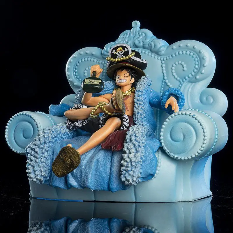 

Anime cartoon series ONE PIECE Monkey D. Luffy 20th anniversary secondary anime peripheral model doll ornaments children's gifts