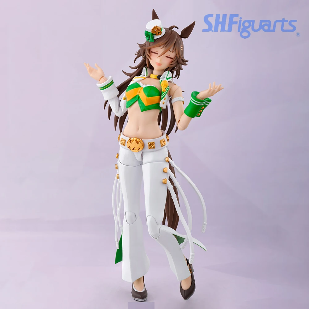 Фото Оригинальная фигурка BANDAI S.H.Figuarts SHF Umamusume Pretty Derby Clear Bliss Mr.CB, аниме-фигурка, модель игрушки в штучной упаковке №5