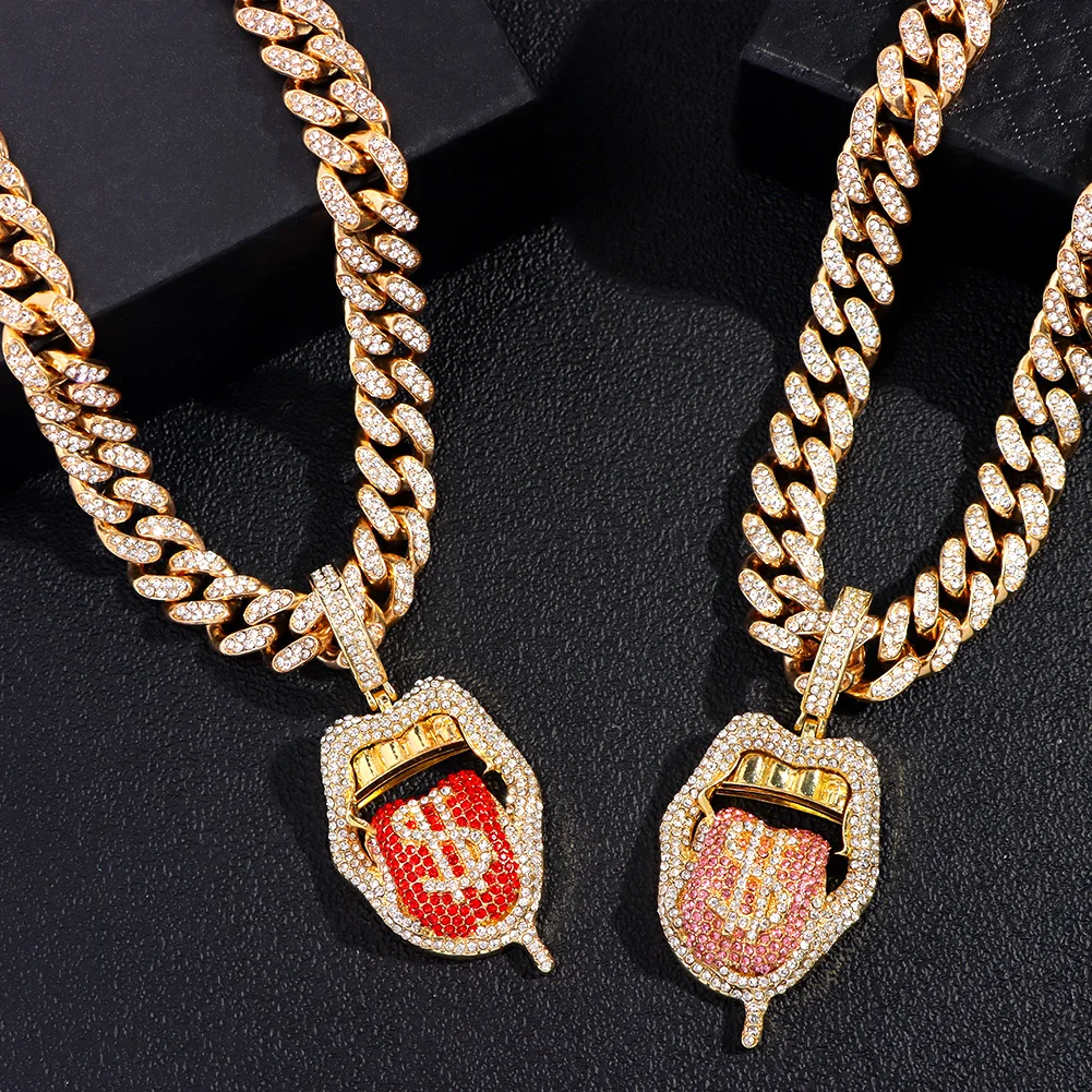 Ожерелье в форме доллара стиле хип-хоп для женщин | Украшения и аксессуары