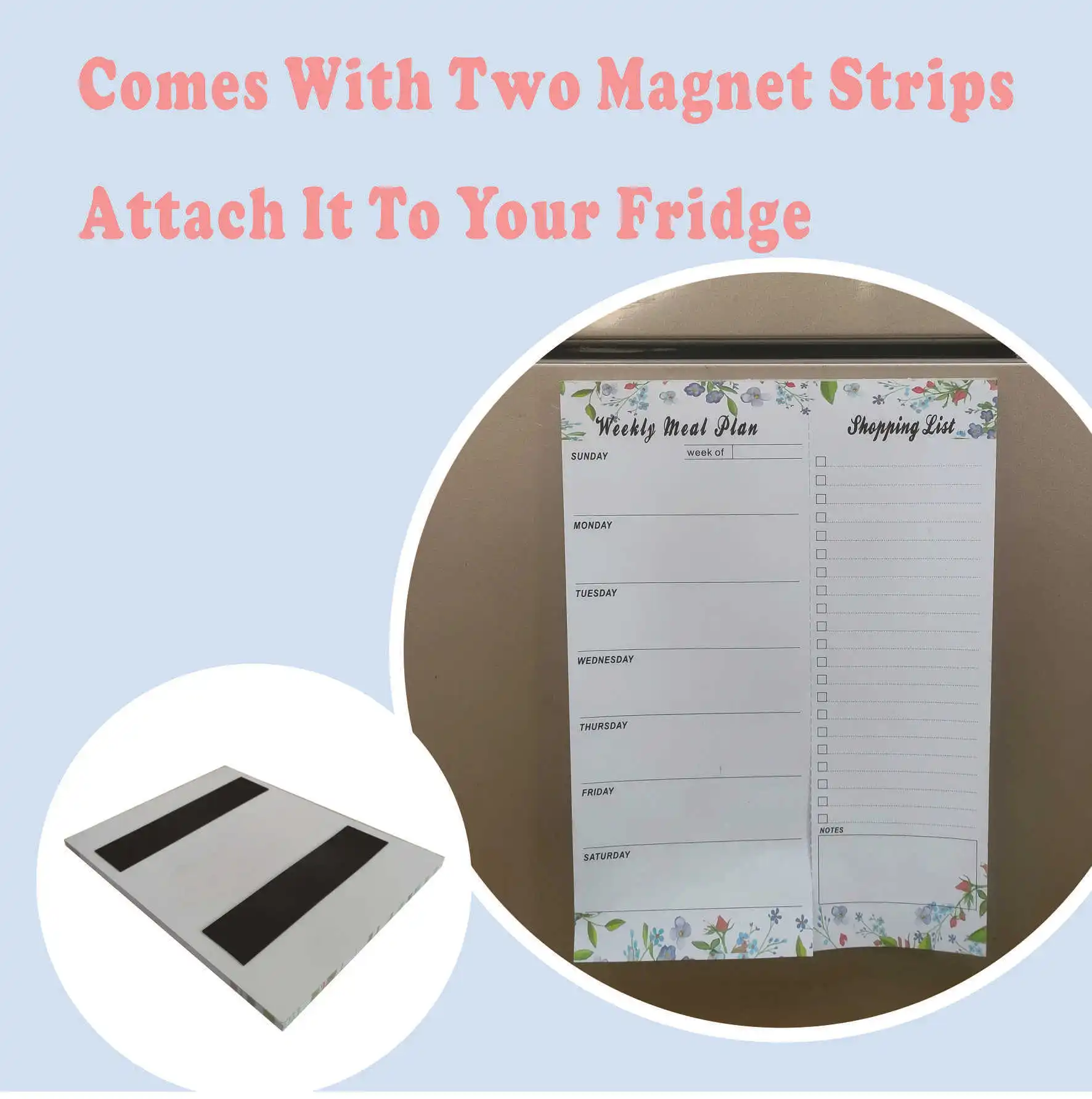 52 листа наклейки на холодильник с магнитами английском языке