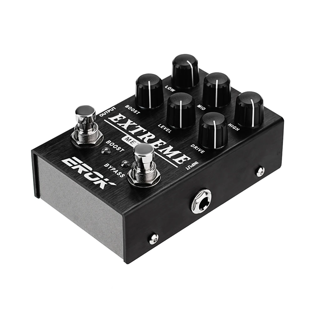 EROK Extreme Metal Педаль Эффекта Искажения High Gain Overdrive педаль для электрогитары