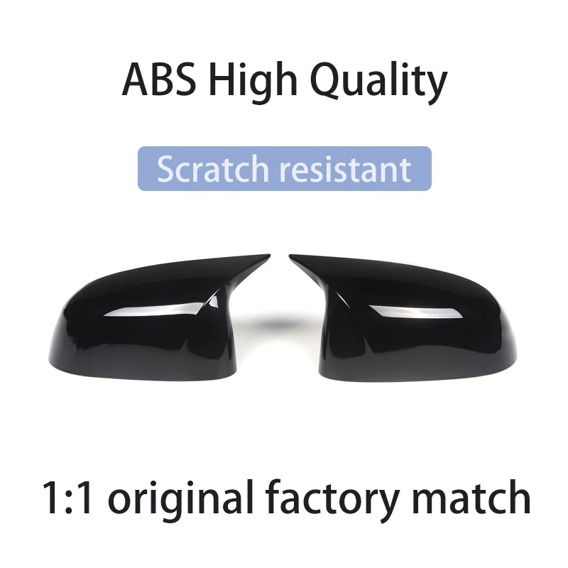 ABS Piano Black Door Side Mirror Caps Covers Replacement for BMW X7 (G07) &amp 2019+ New X3 X4 X5 X6 (G01 G02 G05 G06) | Автомобили и