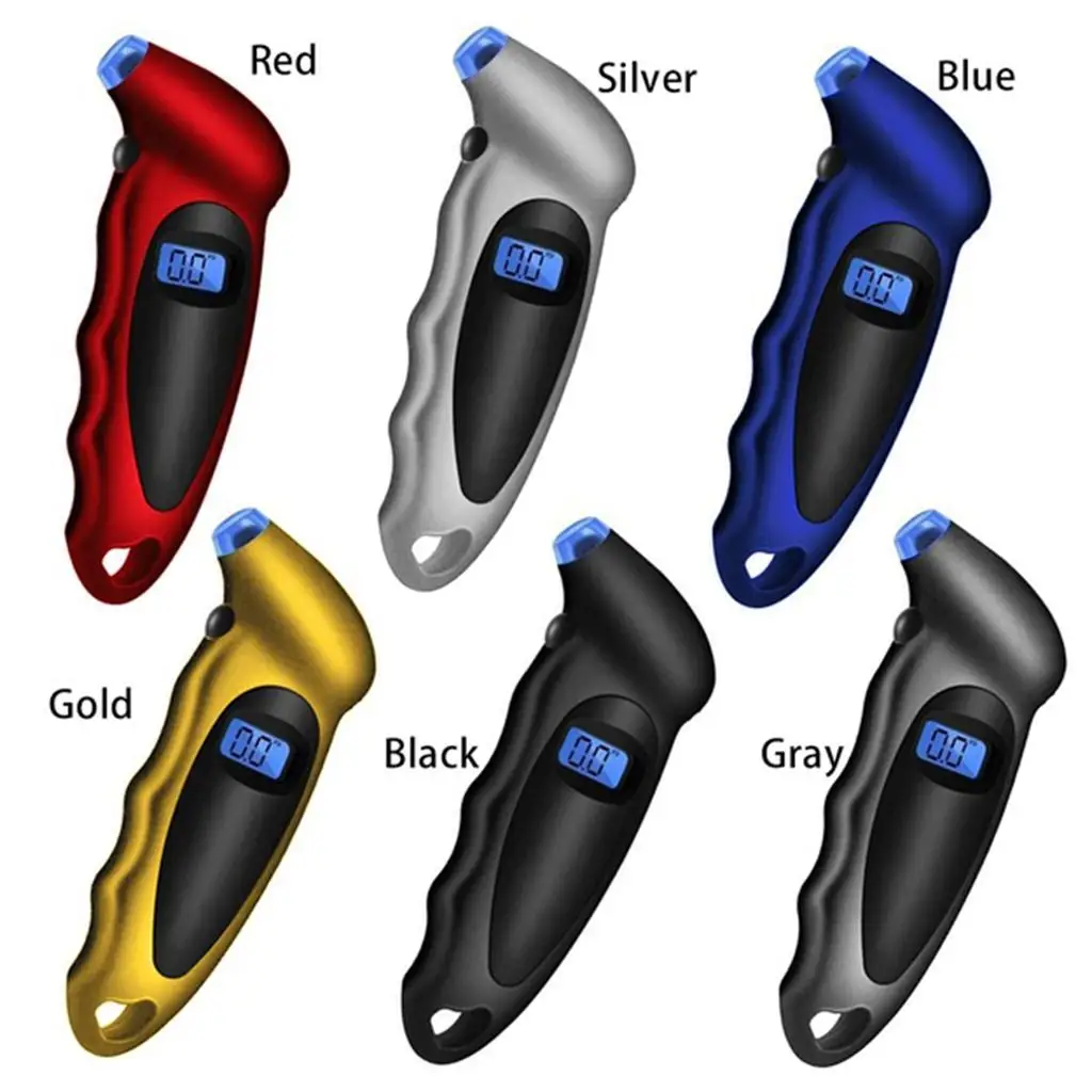 

Digital Tire Pressure Gauge 150 PSI 4 Settings Car Truck Bicycle Backlit LCD Non-Slip Grip
