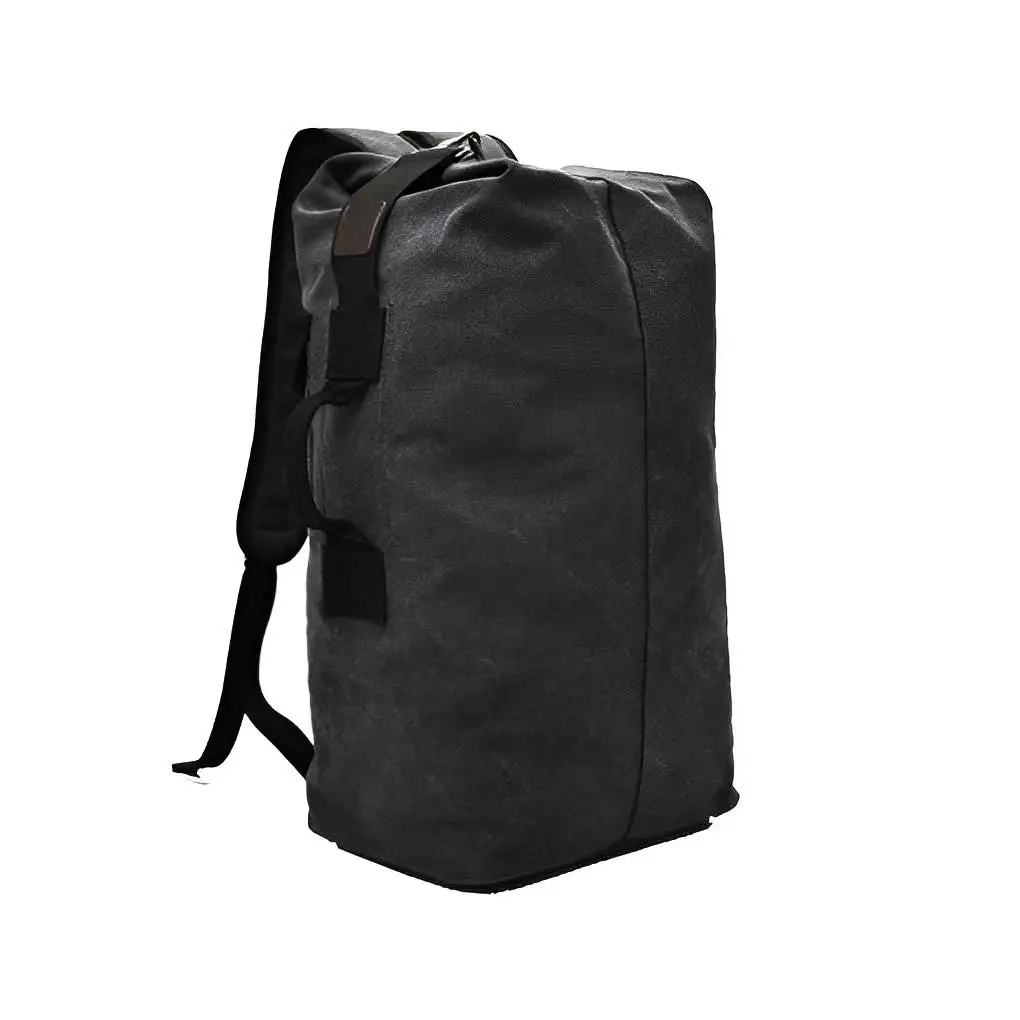 

Рюкзак для улицы, вместительный рюкзак для багажа, удобная простая дизайнерская Холщовая Сумка, для спорта, походов, цвета хаки, 50x30x20 см