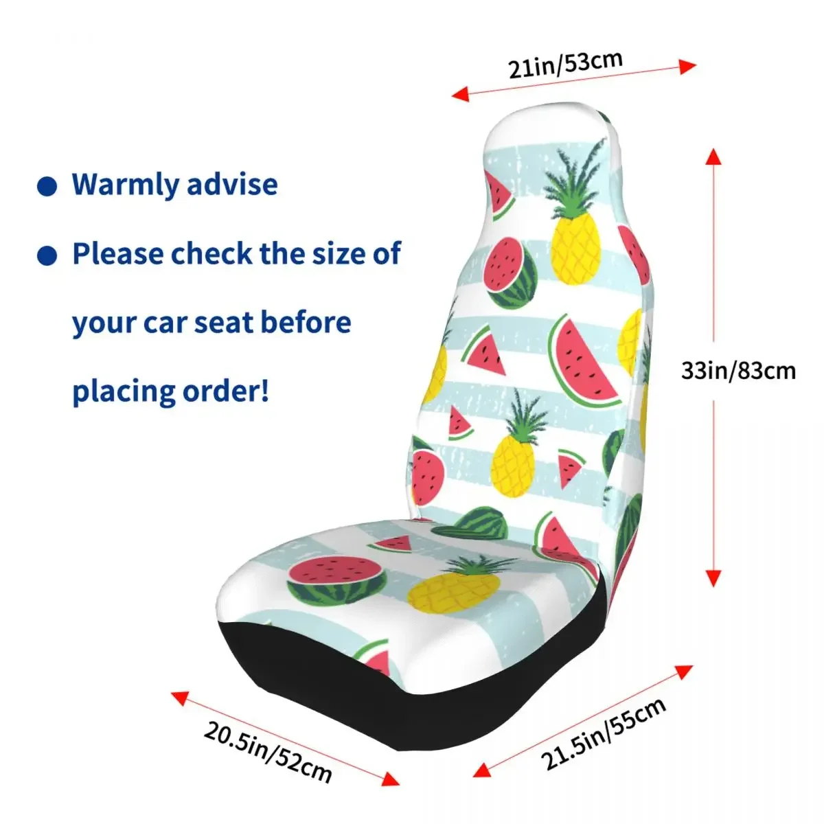 Аксессуары для защиты интерьера защитные накидки в виде арбуза ананаса полоску