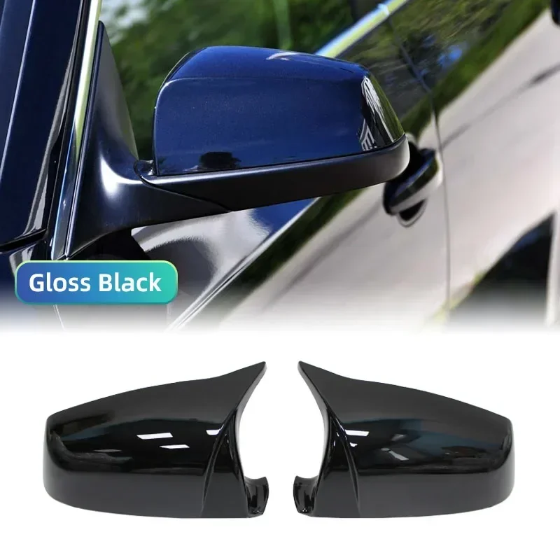 

Черные Чехлы На Боковые Зеркала Из Углеродного Волокна Для BMW Серии 5 6 7 F01 F02 F03 F04 F06 F07 F10 F11 F12 F13 - Пара