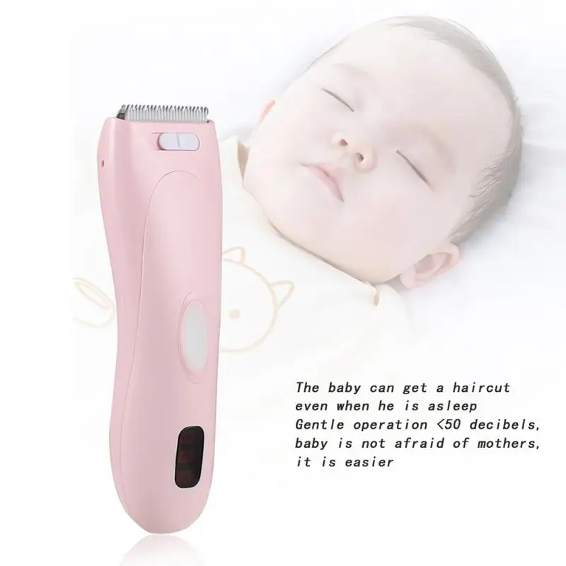 

Hair Trimmer Waterproof Clipper Cutting Length Adjustable Cutter Rechargeable Men Shaver Razor Quiet Cutter Child Baby Hair Care