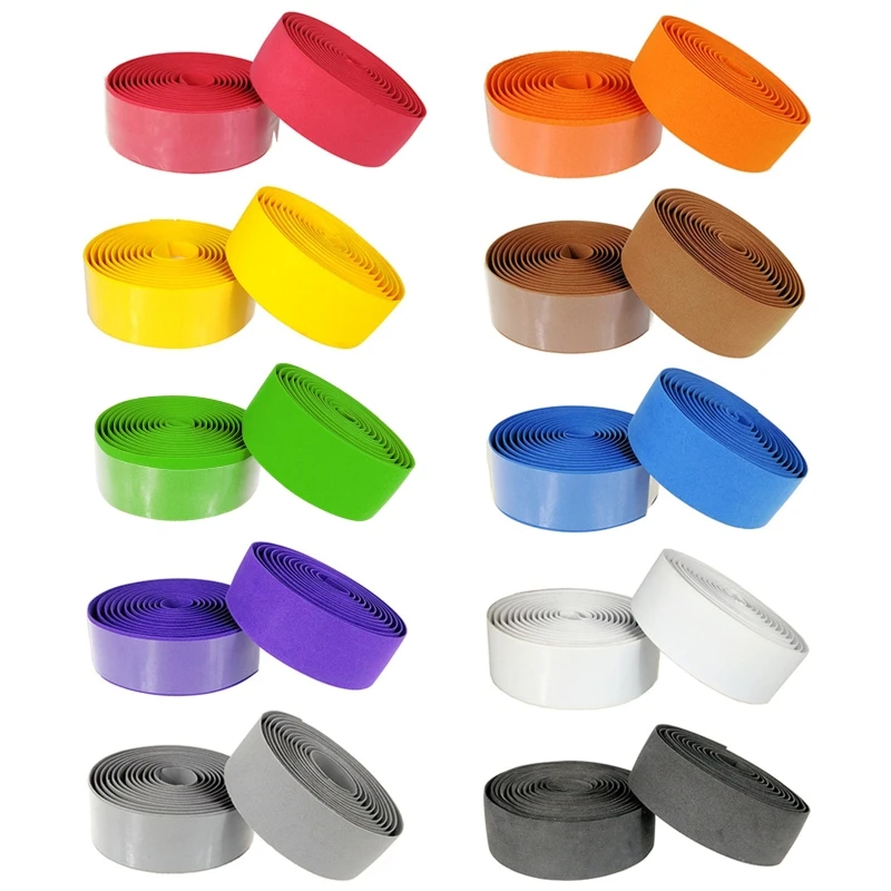 

Bicycle Handlebar Tape Belt Road Bike Fixed Gear Bicycle Handle Tape Straps K1KD