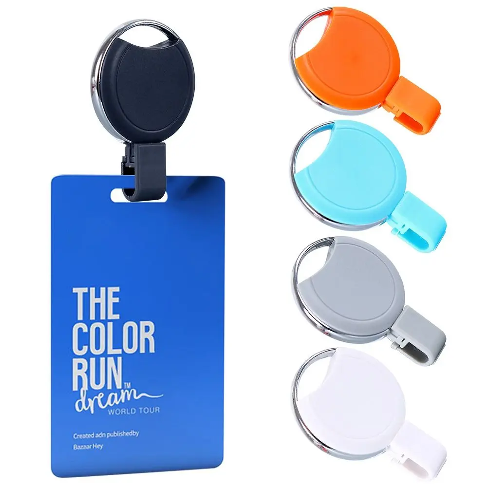 

3PCS Doctors Students For Nurse Office Accessories Alligator Clip Retractable Badge Holder Badge Clips ID Badge Reel