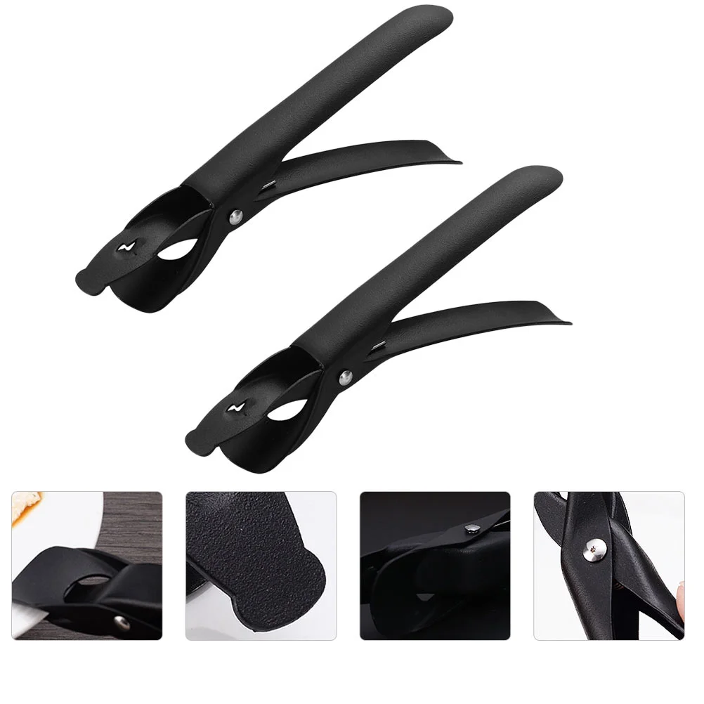 

2pcs Bowl Gripper Prime Durable Sturdy Clip Lifter Gripper Clamp for Home Kitchen