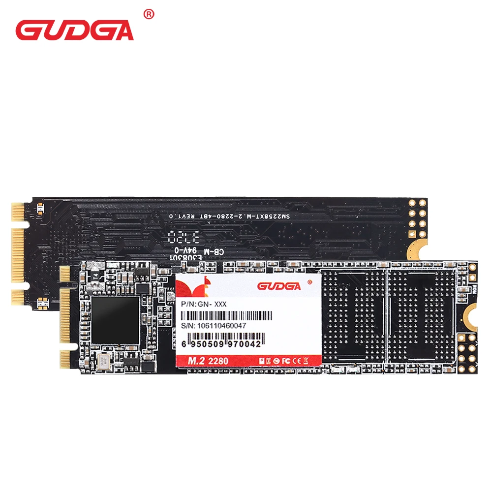 GUDGA M2 NGFF SSD M.2 SATAIII 2280 мм 128 ГБ 256 512 ТБ m2 ngff ssd msata для ноутбука жесткий диск sata sata3 m.2 3 1