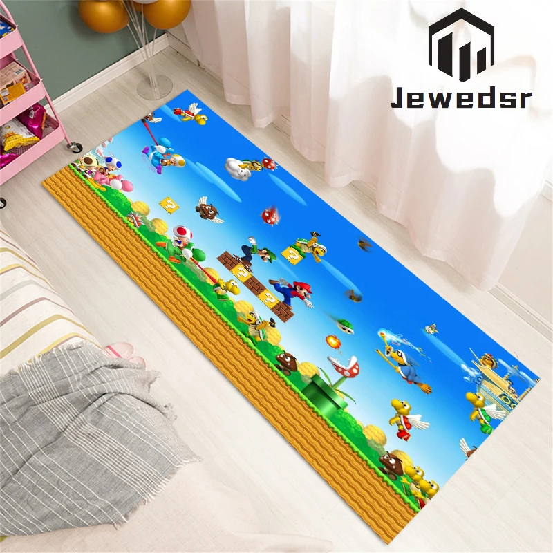 Домашний ковер для кухни игровой Марио коврик ванной забавные коврики входной