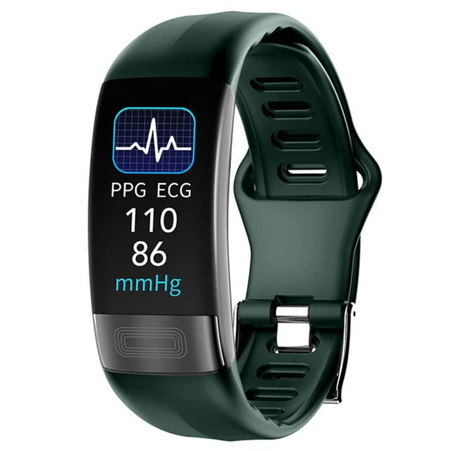 

2023 ECG+PPG Smart Wristband Fitness Tracker for Women Men Calorie Blood Pressure Waterproof Sport Smartband Health Smartwatch