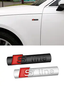 Stickers ANNEAUX 4 Autocollants compatible Audi Adhésifs Bas de Caisse  Qualité 