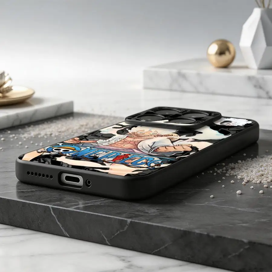 Фото Чехол для Xiaomi Mi 17 Pro Max 12X 17T 12T 10T 15T 12 11 11T 14 13 Lite, чехол для телефона O-One Piece Luffy 5 Gear №5