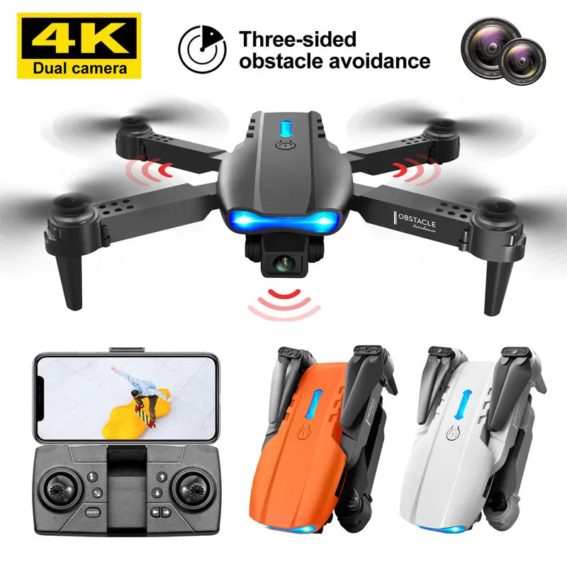 

K3 Three sided Obstacle Avoidance Folding UAV Remote Control Handle Four axis Aircraft HD 4K Aerial Camera Four-Rotor Helicopter