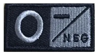 3d вышитая ткань кровяного типа Волшебная уличная нашивка для рюкзака нагрудная