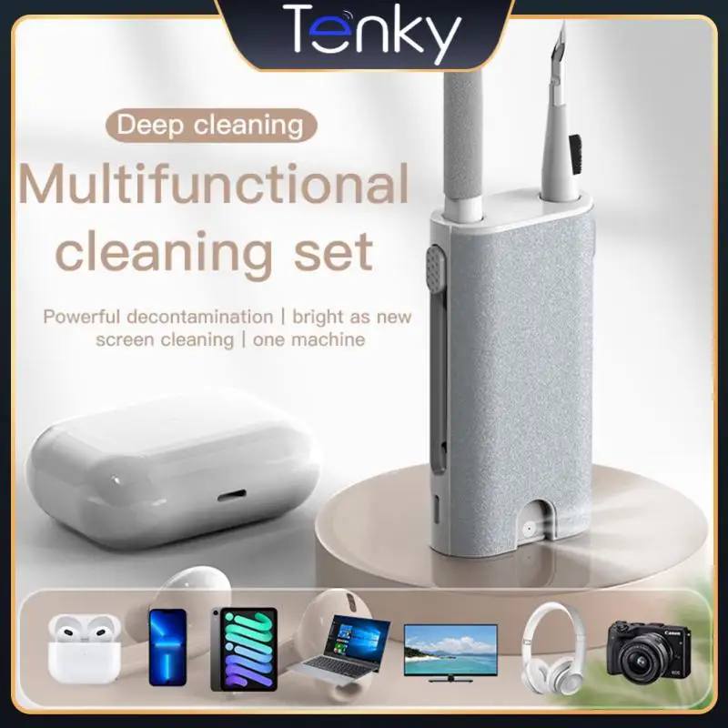 

Screen Cleaning Artifact Computer Keyboard Cleaner Brush Kit Multifunctional Earphone Cleaning Pen Universal Portable
