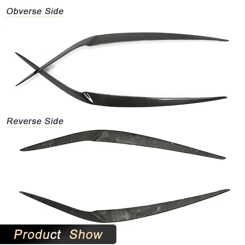 Передний бампер автомобиля накладки на фары брови для BMW X3 G01 2018 2019 гоночные