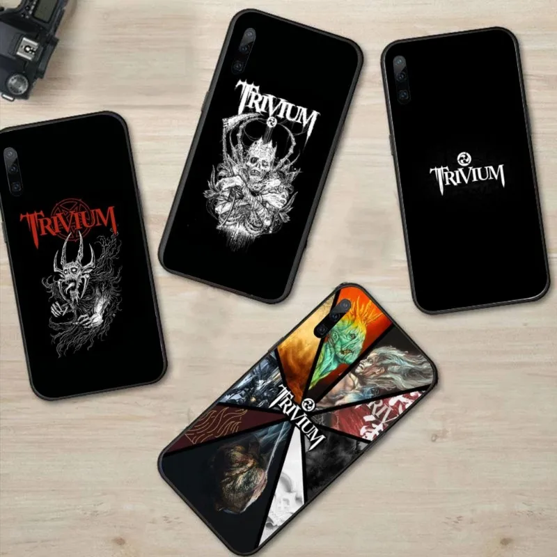 Чехол для телефона Rock am Ring Trivium для Huawei P50 P40 P30 Pro Lite P Smart 2021 2019 Magic 3, черный мягкий чехол для телефона