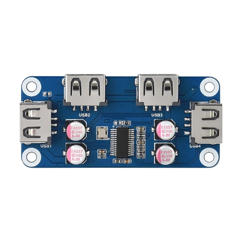Плата расширения J0PB USB 2 0 HUB совместимая с Raspberry Pi 4 B 3 + 2B Zero W WH портами |