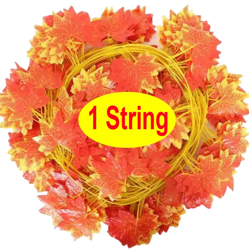 

Искусственные кленовые листья, подвесная гирлянда
