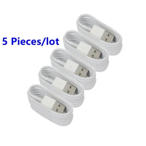 5 pcs / lot For iphone X XR 11 Pro max XS Mobile phone Charger 8 Pin USB data Charge Cable for apple