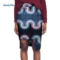 new african print skirts for women bazin riche dashiki women knee length gap skirts 100 cotton africa design clothing wy3647