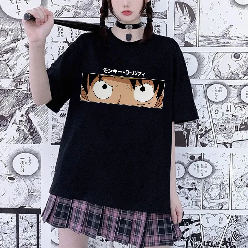 

anime Roronoa Zoro Hoodie Men Funny Cartoon Luffy T shirts Ullzang Japanese Anime 90s Graphic Kawaii T-tshirt Female male Tees