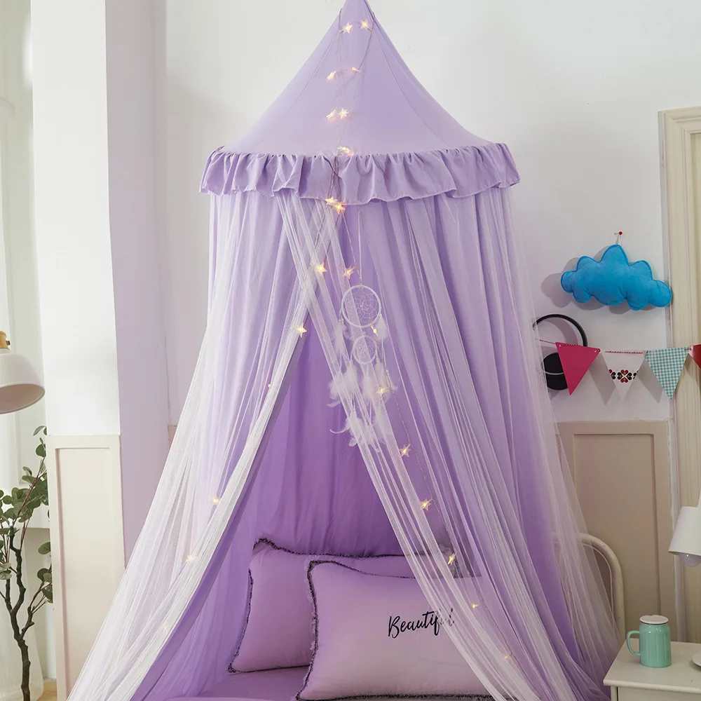 2Layers Baby Bed Mosquito Net Portable Baby Crib Bed Tent Home Mosquito Net Kids Bed Canopy Tent