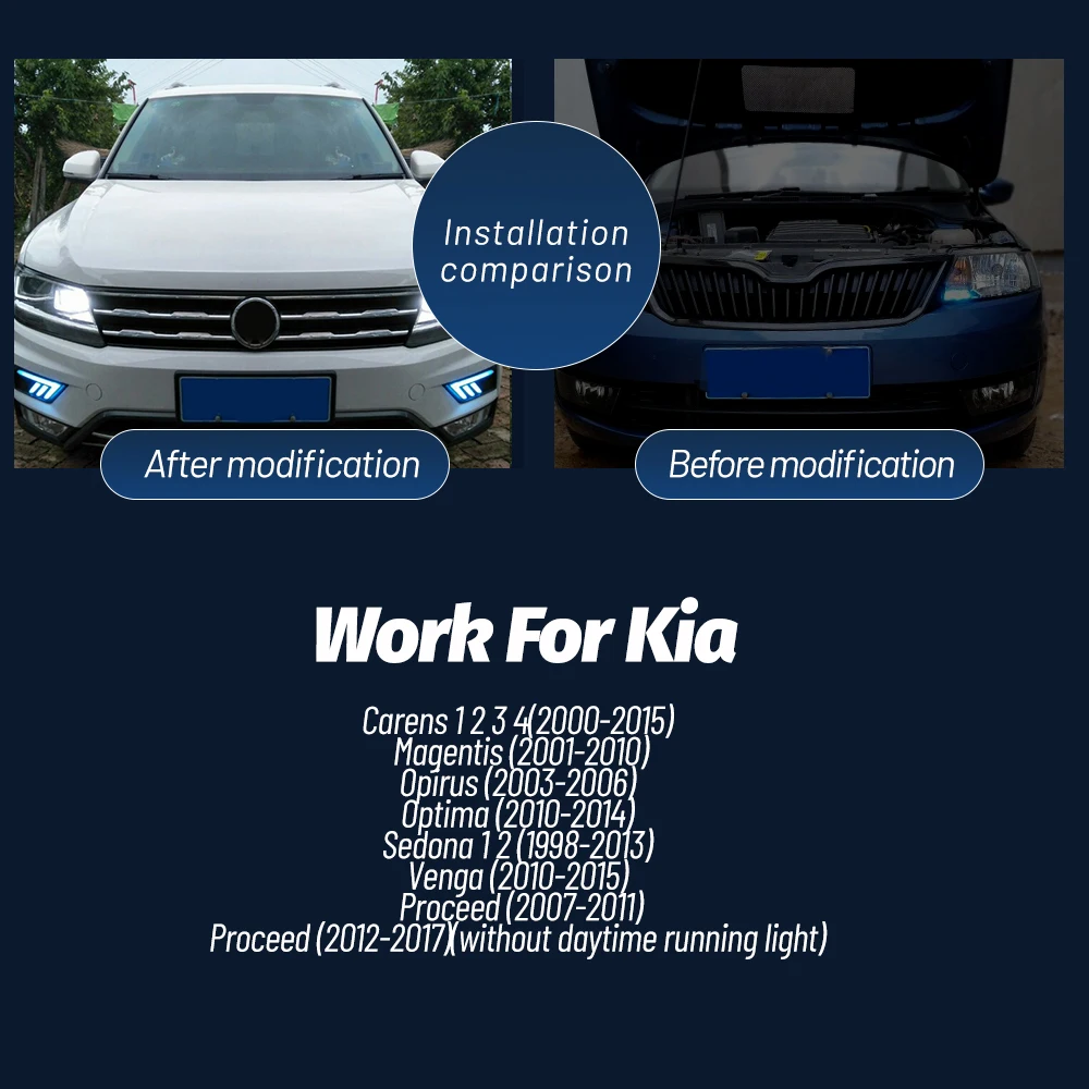 2 шт. фонарь для Kia Carens 1 3 4 Magentis Opirus Optima Sedona Venga