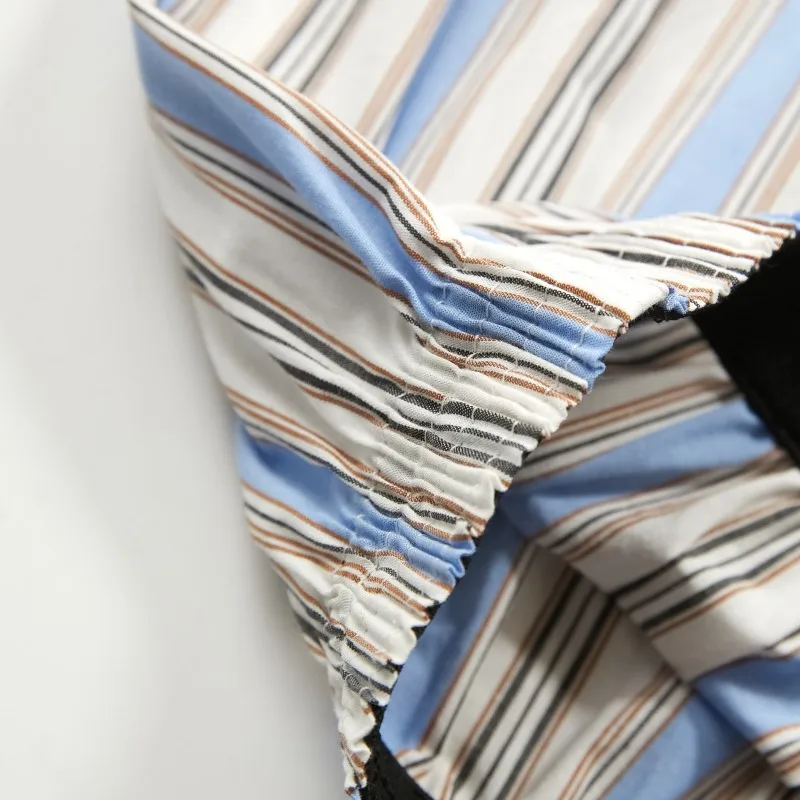 3/4Pcs Mens Boxers Shorts 100% Cotton Striped Underwear Men Panties Homme Underpants Boxershorts Men Loose Comfortable Underwear