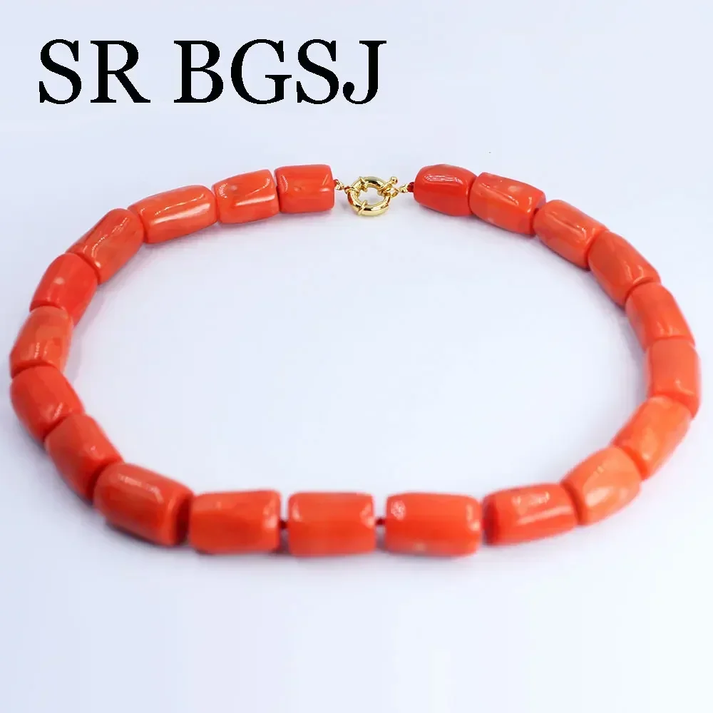 10-12 мм 17-38 дюймов панк женские ювелирные изделия подарок колье воротник оранжевый