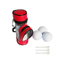 pu golf ball bag golf bag small waist bag golf bag accessory bag