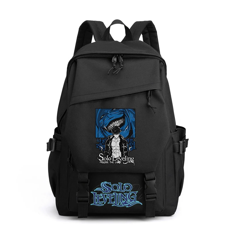 Крутой школьный рюкзак Manga Solo Leveling Design для мальчиков и девочек Sung Jin Woo модный 2025