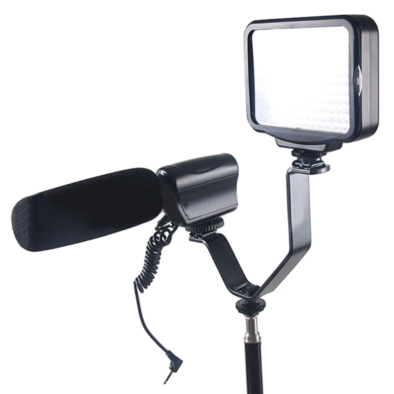 XD99 Профессиональная подставка для вспышки V-образной формы кронштейн фонарика