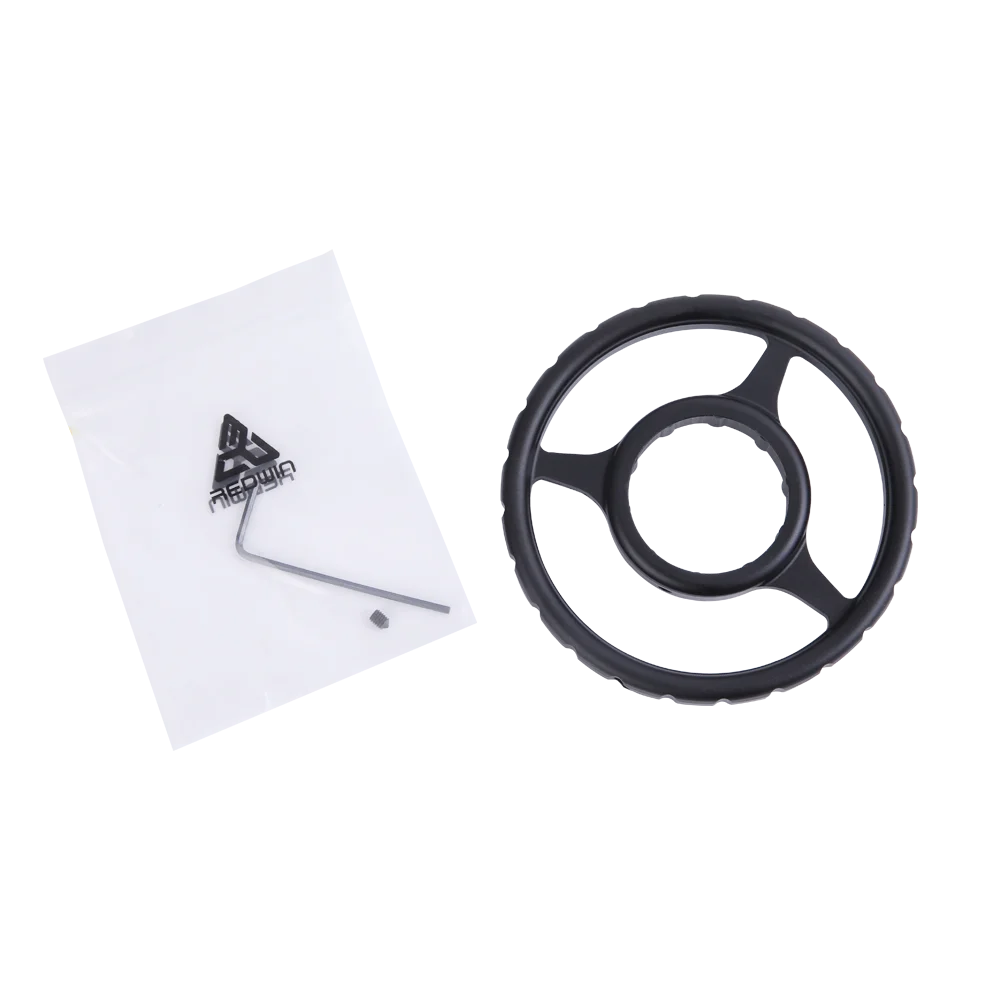 Охотничий прицел Red Win с большим боковым колесом диаметром 80 мм T6061 алюминиевый