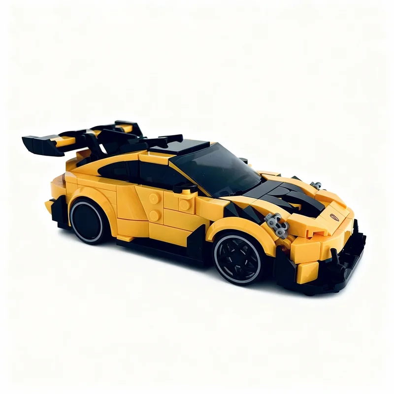 122 шт. MOC City Champions Porsche GT3 RS Manthey, набор строительных блоков, модель, рождественский подарок, игрушка, архитектурный конструктор, образовательный набор для творчества своими руками. (art.: 3920dcc3241ea) - 3920dcc3241ea