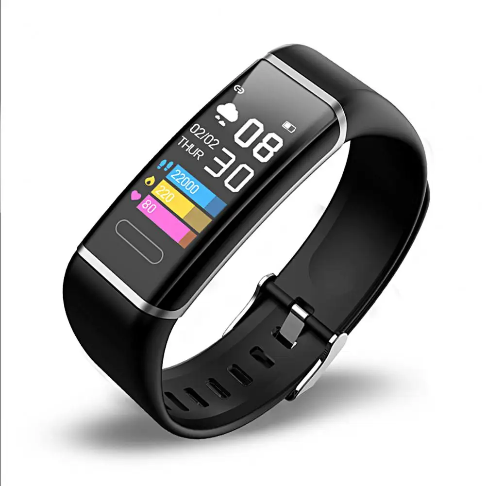CT6 Smart Wristband Fitness Tracker Bracelet Fit Men Women Kid Smartwatch Sport Waterproof Connected Heart Rate Smart Watch Band