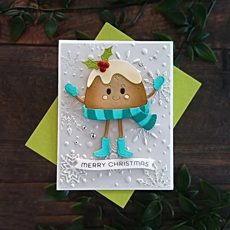 Новый ремесленный металлический режущий штамп пресс-форма рождественский