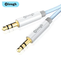 elough aux cable 3 5 mm jack speaker cabl male to male cable spoken car headphones for xiaomi aux audio wire cord