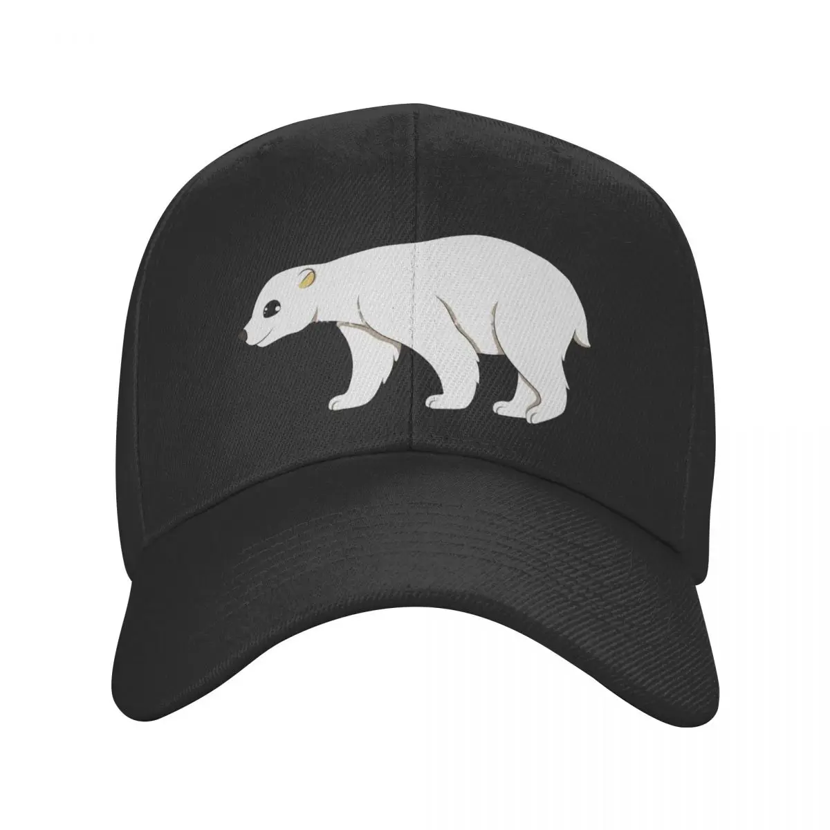 

Кепка с белым медведем, Современная Кепка из полиэстера для взрослых, подходит для ежедневного хорошего подарка