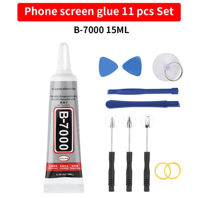 B-7000 glue 15ml + tools set