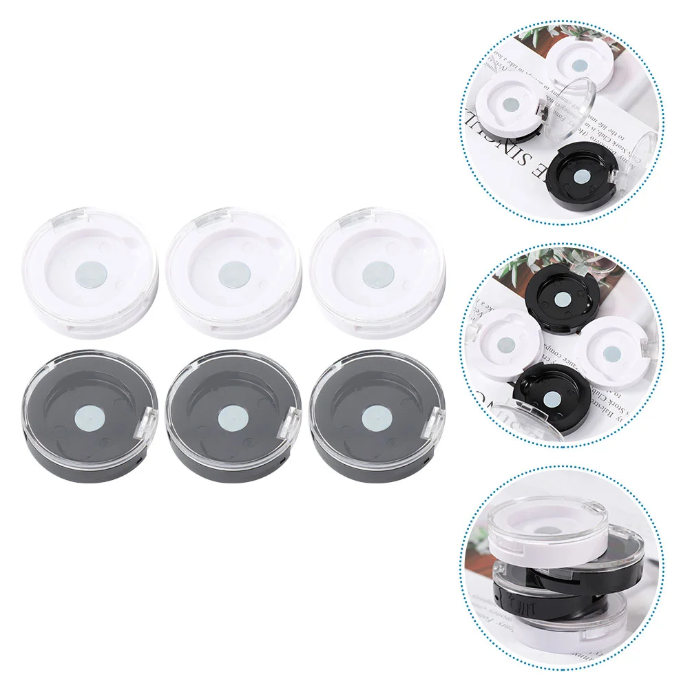 

Eyeshadow Empty Makeup Pans Case Magnetic Round Containers Refillable Metal Tins Storage Sample Watercolor Cosmetic Container