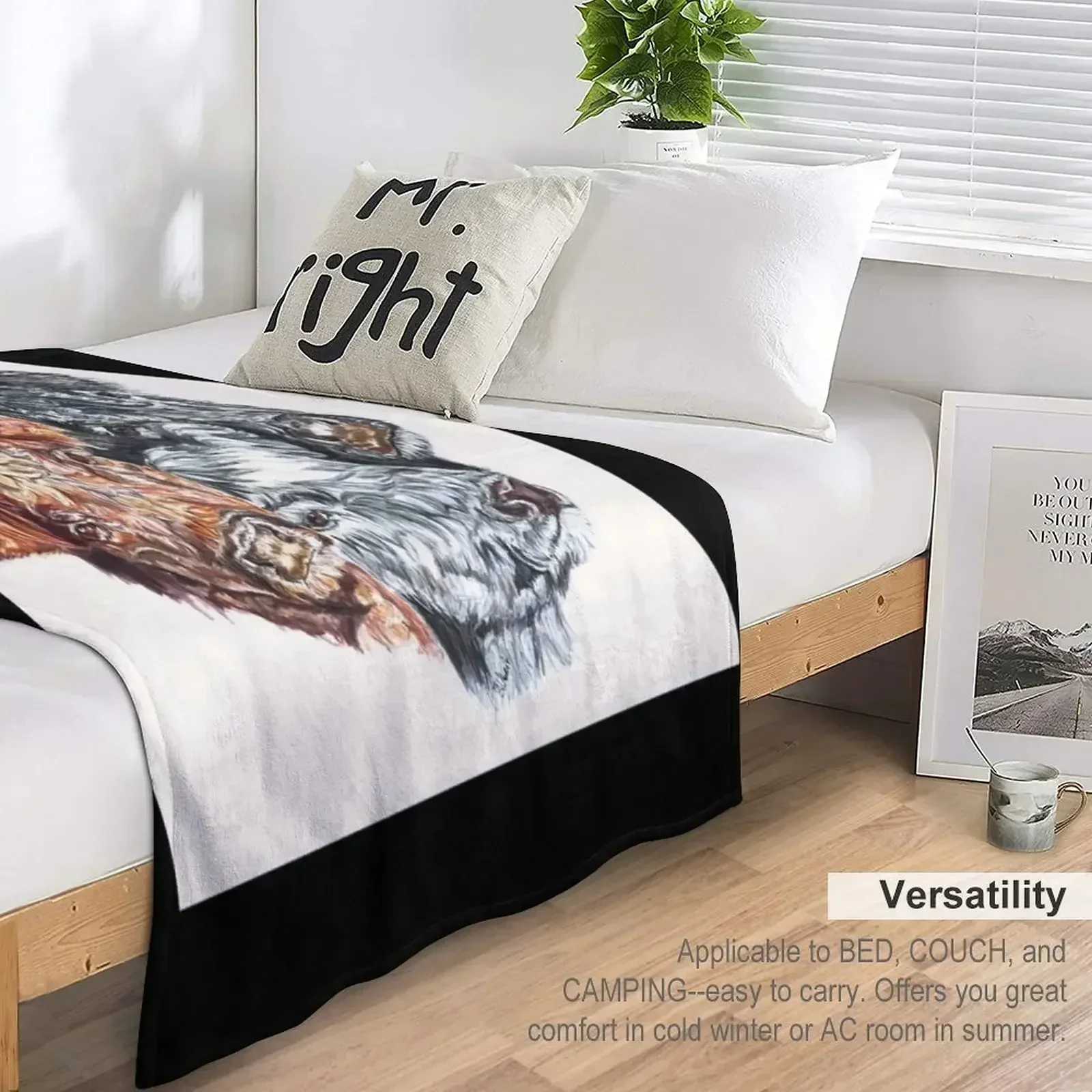 Одеяло Galloway Bunch одиночное мягкое большое модное одеяло для диванов